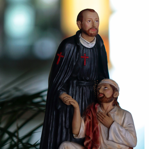 St. Camillus De Lellis Statue