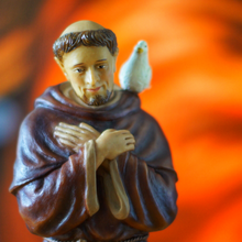 Load image into Gallery viewer, Saint Francis Of Assisi Christian Catholic Statue